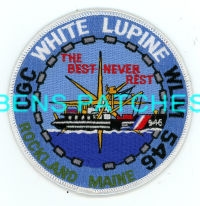 COAST GUARD,MAINE,ROCKLAND,WHITE LUPINE WLM 546 1